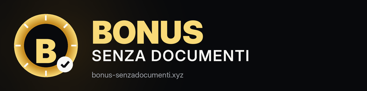 casino online bonus senza documenti